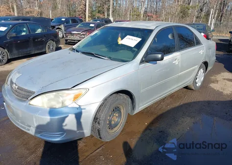 2002 Toyota Camry Le from USA, damaged, VIN 4T1BE32K32U043068